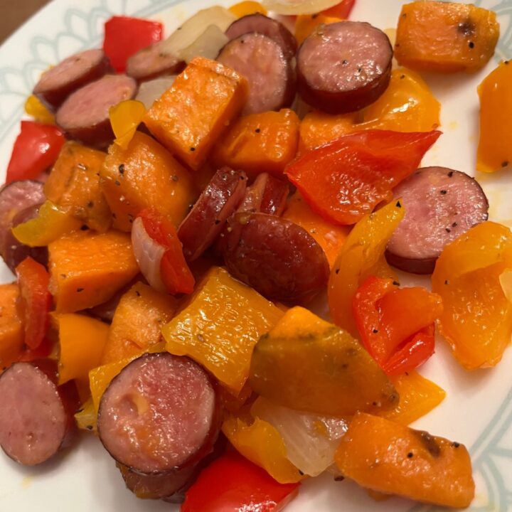 Sausage and Pepper Sheet Pan Meal