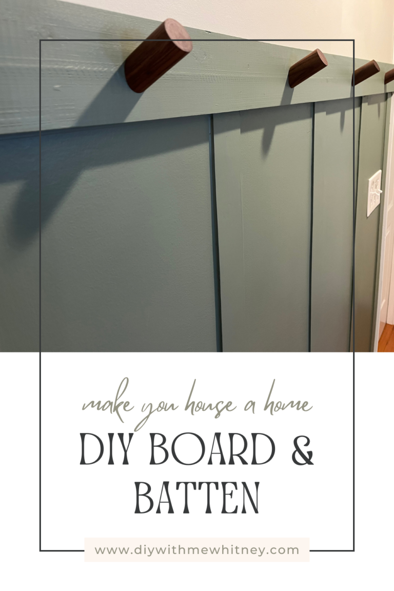 How to Install Board and Batten Wall Treatment - DIY With Me - Whitney
